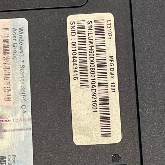 Mini gateway laptop - Picture 5 of 11